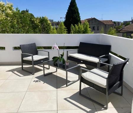 Appartement Terrasse Panoramique Hopitaux Et Facultes Montpellier Exterior foto